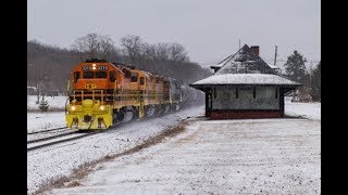 Buffalo \u0026 Pittsburgh - Loud EMD Power on RIBT \u0026 BTRI