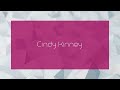 Cindy Kinney - appearance