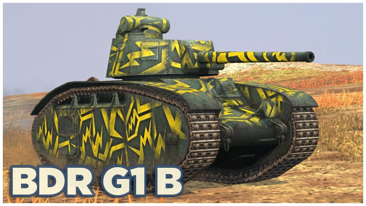 BDR G1 B • WoT Blitz Gameplay - YouTube