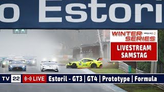 RE-LIVE GT3, GT4, Prototype \u0026 Formula - GT WINTER SERIES Estoril | Round 1 \u0026 2: Saturday 18.01.2025