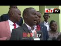 Kisii County opposition MCAs reacts over the impeachment motion was tabled in the assembly.