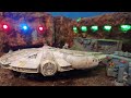 'Secret Rebel Base' A Star Wars Diorama in 1/144 scale