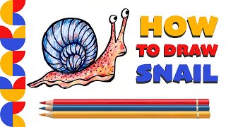 Colorful Snail: A Fun Tutorial for All Ages! 🐌