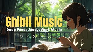 🎹 Ghibli Music | Relaxing Piano Melodies for Studying and Focus 🌿#studymusic #readingmusic