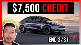 Is The $7,500 EV Tax Credit for Tesla Model Y About to Change?