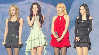 240929 aespa 에스파 SoundCheck BANGKOK Day2   SYNK : Parallel Line 4K Fancam