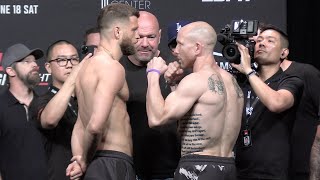 UFC on ESPN 37 CEREMONIAL WEIGH-INS: KATTAR vs EMMETT