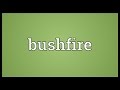 Bushfire Meaning