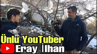 Ünlü YouTuber Eray İlhan'ı Ziyaret. Orhangazi Taklacı Güvercin Kümesleri, Orhangazi Bursa Oyun Kuşu