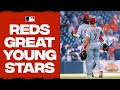 Reds AMAZING YOUNG STARS!! Elly De La Cruz, Matt McLain, Will Benson and Spencer Steer lead the way!