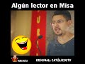 Lector en Misa -parodia-