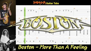 More Than A Feeling - Boston - Guitar + Bass TABS Lesson