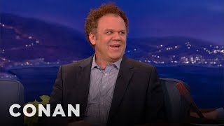 John C. Reilly Got Into Drama By Pretending To Be Bacon | CONAN on TBS
