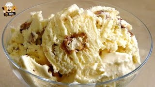 CARAMEL TWIX ICE CREAM RECIPE