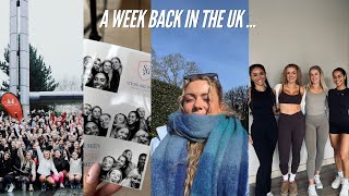 A WHOLESOME  TRIP TO THE UK FOR A WEEK | hosting events, snack hauls, family time