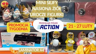 ACTION‼️21-27.02 PROMOCJA TYGODNIA📌 MINI SEJFY  PIĘKNE FIGURKI DO OGRÓDU, KRASNALE🪴