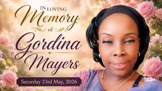 The Funeral Service of the Late Gordina Mayers