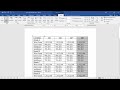 how to repeat a header row in a table in word repeat heading on each page