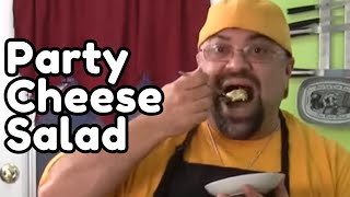 THE MOST DISGUSTING DESSERT EVER MADE! (Aunt Myrna's Party Cheese Salad 2012 Review)