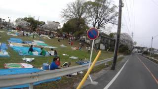 2016年04月09日16時38分　三重ツーリング　菟足神社を出発　風まつり