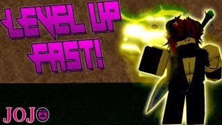 Pjj How To Level Up Fast Roblox Videos 9tube Tv - roblox project jojo stand level get robux nowgq