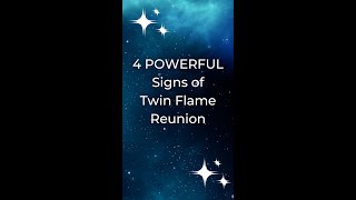 4 POWERFUL Signs of Twin Flame Reunion #shorts