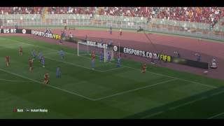 Fifa 17 Salah Direct Corner Goal