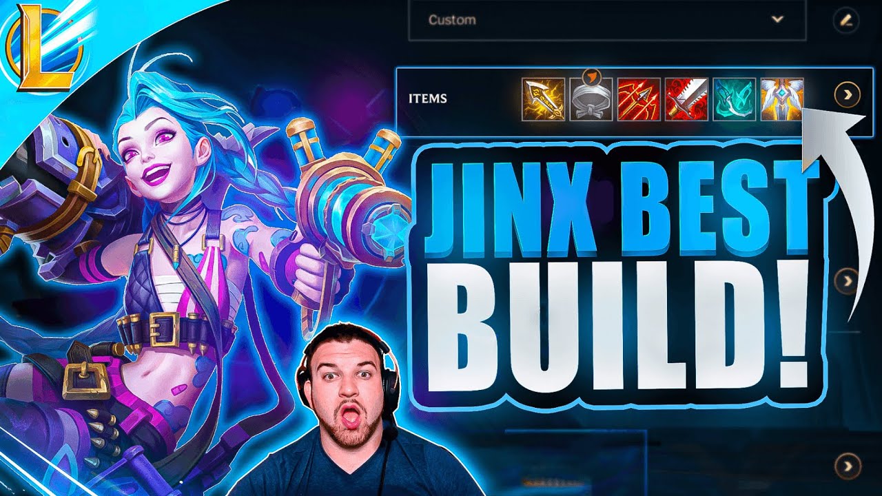 WILD RIFT JINX | BEST BUILD GUIDE + AMAZING GAMEPLAY - YouTube