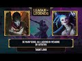 jhin what champions say to him in lol and lor and he to them