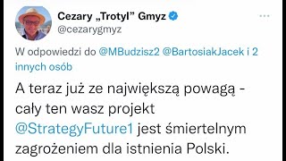 Cezary Gmyz uznaje Strategy \u0026 Future Bartosiaka za śmiertelne zagrożenie dla RP - dr Piotr Napierała