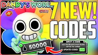 ⚠️FRESH⚡REDEEM⚠️DANDY'S WORLD ROBLOX CODES 2025 - DANDYS WORLD CODES 2025!