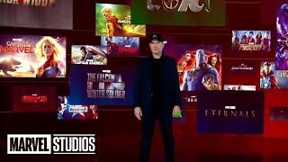 MARVEL PHASE 4 FULL SLATE REVEAL | All Trailer Footage and Announcements Disney Investors Day
