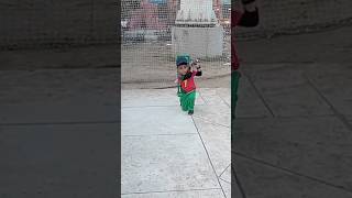 Little kid New Cricket Video 🔥🔥 #cricket #youtubeshorts #viral #shorts