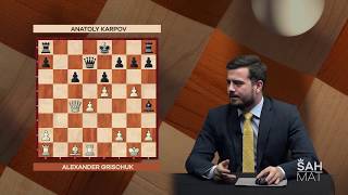 Šah mat -  Alexander Grischuk vs Anatoly Karpov