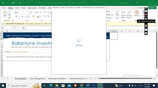 Excel Module 7 SAM Project 1a | Shelly Cashman Excel 2019 | Ballantyne Investments  #shellycashman