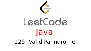 Valid Palindrome - Leetcode 175 - Java