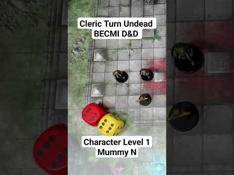 Cleric Turn Undead Mummy - Basic BECMI Dungeons & Dragons - YouTube