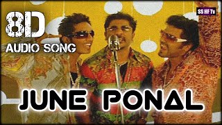June Ponal July Katre -8D Audio Song|Unnale Unnale|Harris Jayaraj|Arun|Krish|Harini| Jeeva| SS HF Tv