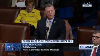 Rep Cole This Is One Sided