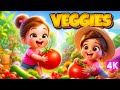 Yummy Veggies with Baby Girl Song for Kids | #TinyGeniusTV Nursery Rhymes & Babies Songs