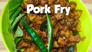 അങ്കമാലി സ്റ്റൈലിൽ ഒരു പോർക്ക് ഫ്രൈ//Pork Fry in Angamaly Style//Pig fry