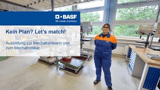 Kein Plan? Let’s match! Ausbildung zur Mechatronikerin und zum Mechatroniker.