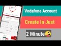 Vodafone Account Create in just 2 minute🤪/Short