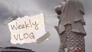 [VLOG] 在新加坡上學的一週🌱學校、新加坡趴趴走✨ #13th_vlog #weeklyvlog #Singapore #sim