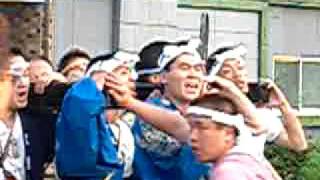 吉田の火祭り　諏訪明神神輿（お明神さん）