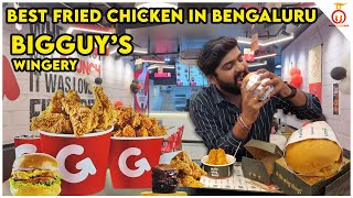 Saucy Chicken Wings and More at Bigguy's Wingery | Kannada Food Review | Unbox K
