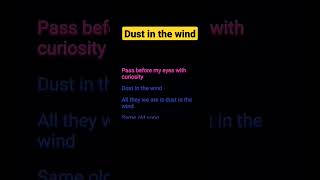 Dust In The Wind by Kansas #karaoke #acoustic #music #instrumental #guitar #minusone #sing #videoke