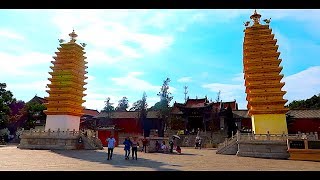 KUNMING CHINA | Guandu Ancient Town | Yunnan Shaolin Temple | Top 10 (Full HD)