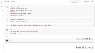 5/9 Manual Linear Regression in TensorFlow 2