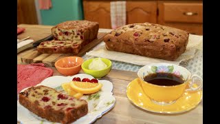 CRANBERRY BREAD - Bonita's Kitchen